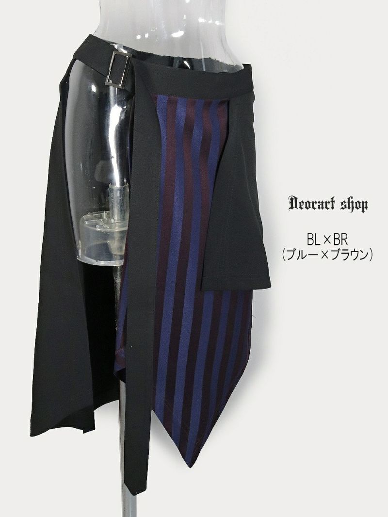 Deorart,ディオラート,V系,ストライプ,ホラー,地雷系,執事風ギャルソン,王子,マント,スカート,パンツ,中世,セットアップ,V系,ヴィジュアル系,コーデ,ホスト,コンカフェ,ライブ,ファッション,ダンス衣装,メンズ,レディス,男装