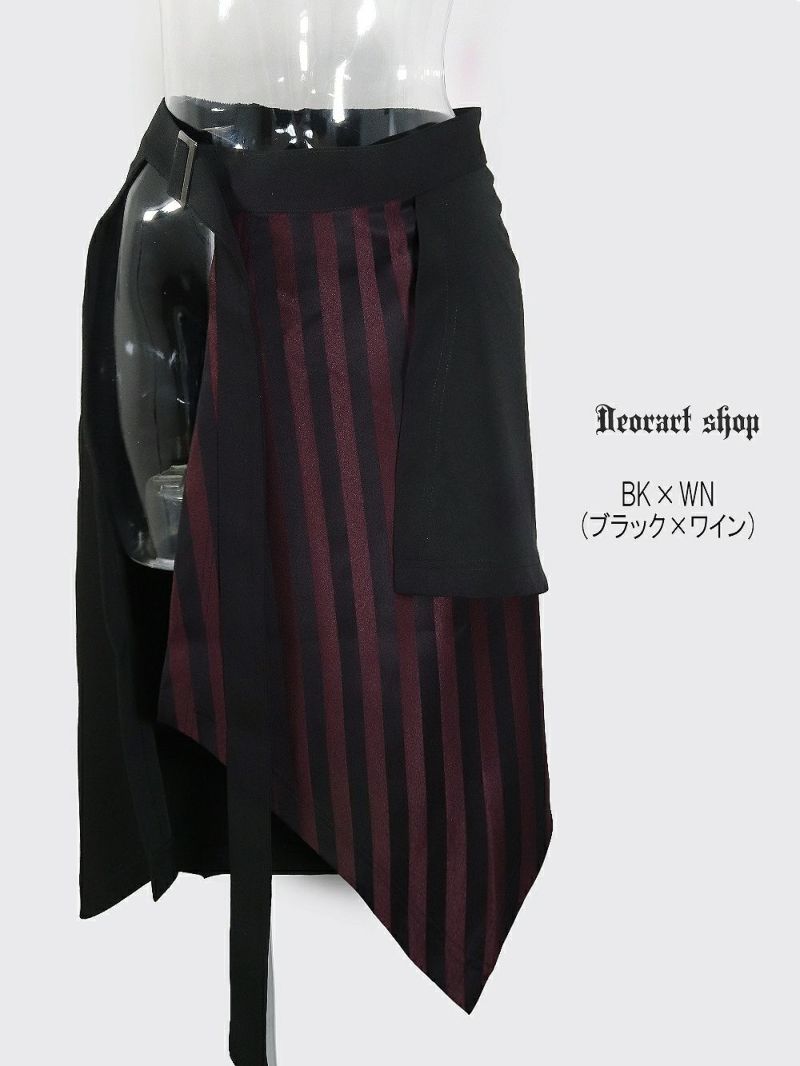 Deorart,ディオラート,V系,ストライプ,ホラー,地雷系,執事風ギャルソン,王子,マント,スカート,パンツ,中世,セットアップ,V系,ヴィジュアル系,コーデ,ホスト,コンカフェ,ライブ,ファッション,ダンス衣装,メンズ,レディス,男装