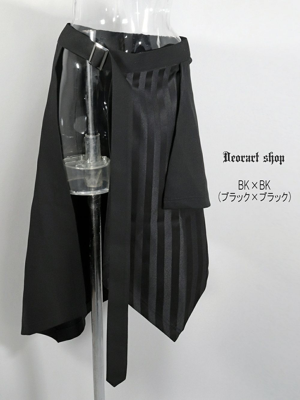 Deorart,ディオラート,V系,ストライプ,ホラー,地雷系,執事風ギャルソン,王子,マント,スカート,パンツ,中世,セットアップ,V系,ヴィジュアル系,コーデ,ホスト,コンカフェ,ライブ,ファッション,ダンス衣装,メンズ,レディス,男装
