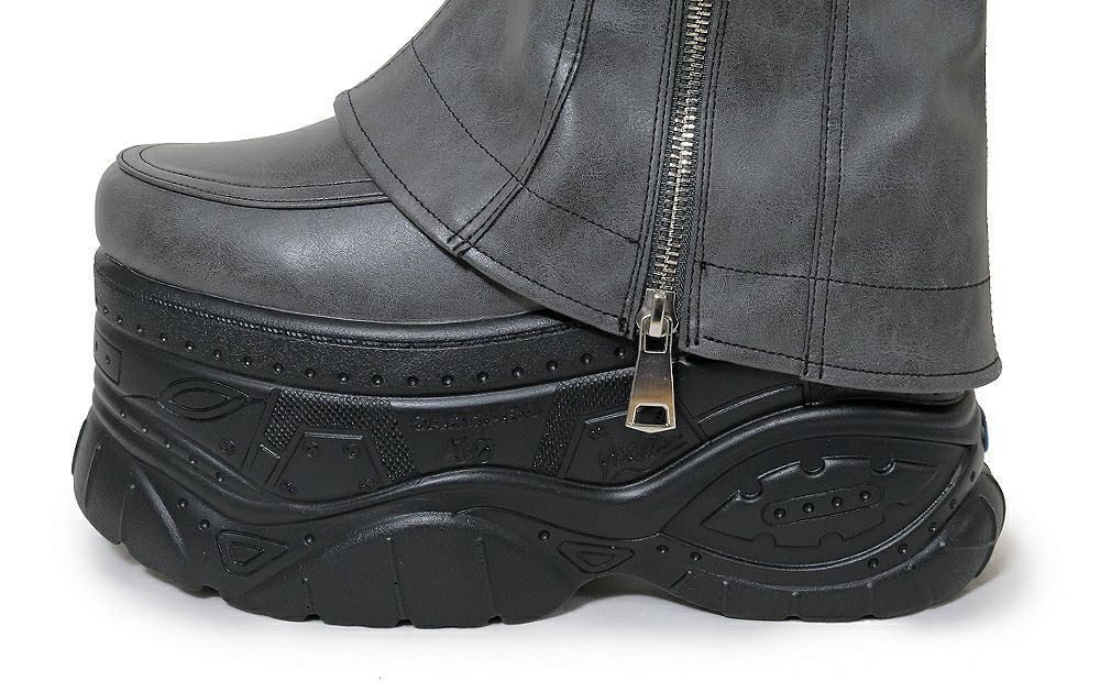 Deorart,ディオラート,靴,厚底,yosuke,カバー付きブーツ,レッグカバー,ベルト付き,ブーツ,Y2K,ゴシック,ファッション,ロングブーツ,大きいサイズ,丈夫,歩きやすい,シューズ,通販,原宿系,地雷系,バンギャ,