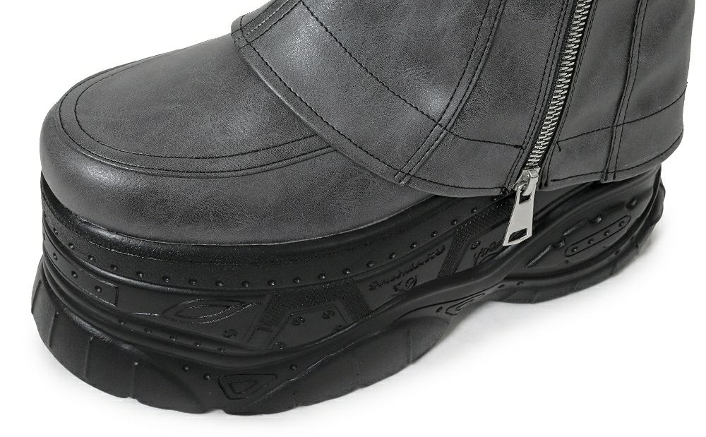 Deorart,ディオラート,靴,厚底,yosuke,カバー付きブーツ,レッグカバー,ベルト付き,ブーツ,Y2K,ゴシック,ファッション,ロングブーツ,大きいサイズ,丈夫,歩きやすい,シューズ,通販,原宿系,地雷系,バンギャ,