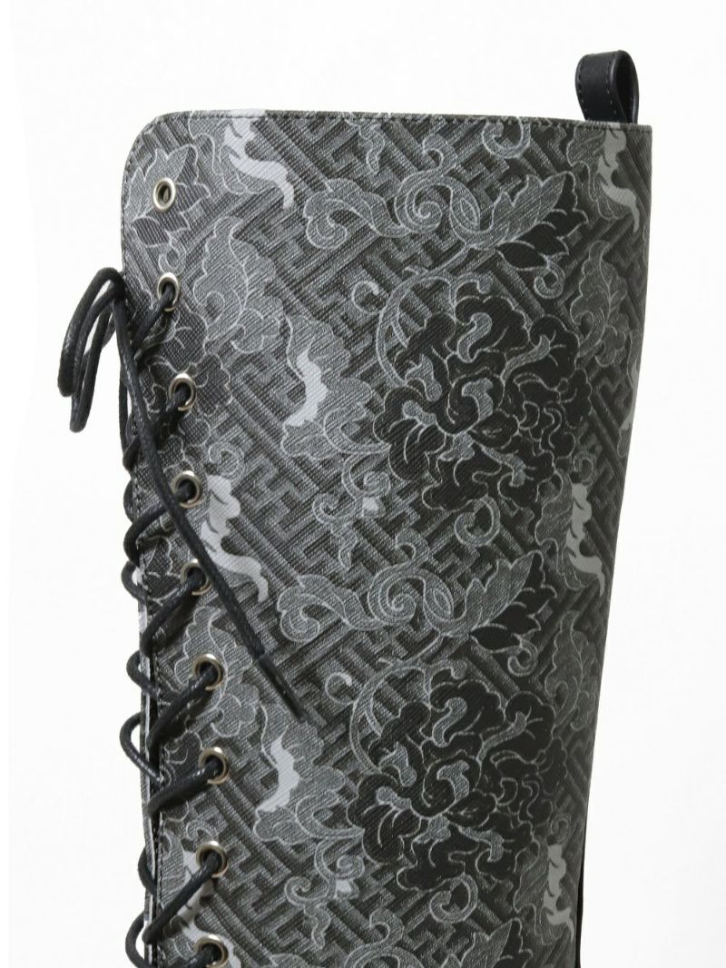 Deorart,ディオラート,靴,厚底,yosuke,中華柄,チャイナ柄,ゴシック,ファッション,ロングブーツ,大きいサイズ,丈夫,歩きやすい,シューズ,通販,原宿系,地雷系,バンギャ,