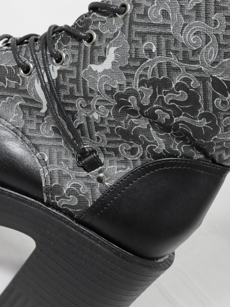 Deorart,ディオラート,靴,厚底,yosuke,中華柄,チャイナ柄,ゴシック,ファッション,ロングブーツ,大きいサイズ,丈夫,歩きやすい,シューズ,通販,原宿系,地雷系,バンギャ,