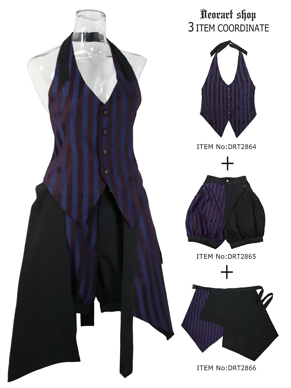 Deorart,ディオラート,コーデセット,福袋,割引,セール,ゴスロリ,ロリータ,王子系,セットアップ,安い,お得,メンズ,レディス,ユニセックス,地雷系