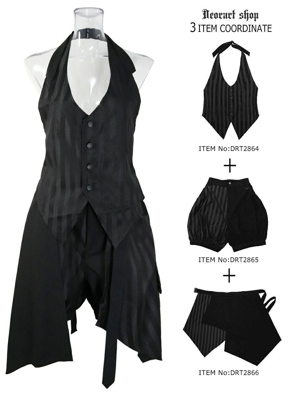 Deorart,ディオラート,コーデセット,福袋,割引,セール,ゴスロリ,ロリータ,王子系,セットアップ,安い,お得,メンズ,レディス,ユニセックス,地雷系