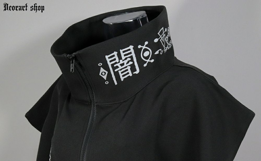 Deorart,ディオラート,地雷系,猫耳,ネコ,猫柄,サイバー,サイバーパンク,妖怪,和装,ホラー,着物,振袖,闇,漢字,原宿系,ジャージ,V系,emo,punk,rock,harajyuku,メンズ,レディース,オーバーサイズ,大きいサイズ,ゴシック,モード,ファッション,服,通販