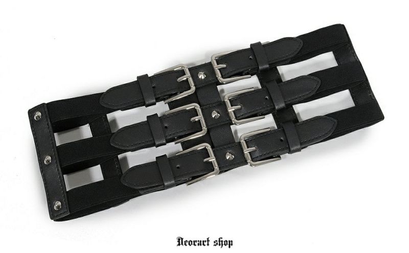 Deorart,ディオラート,モード,ゴシック,ゴスロリ,Y2K,ベルト,太ベルト,コルセット,伸びる,苦しくない,ロリータ,地雷系,バックル,拘束,首輪,人間,ライブ,ファッション,衣装,メンズ,レディス,通販